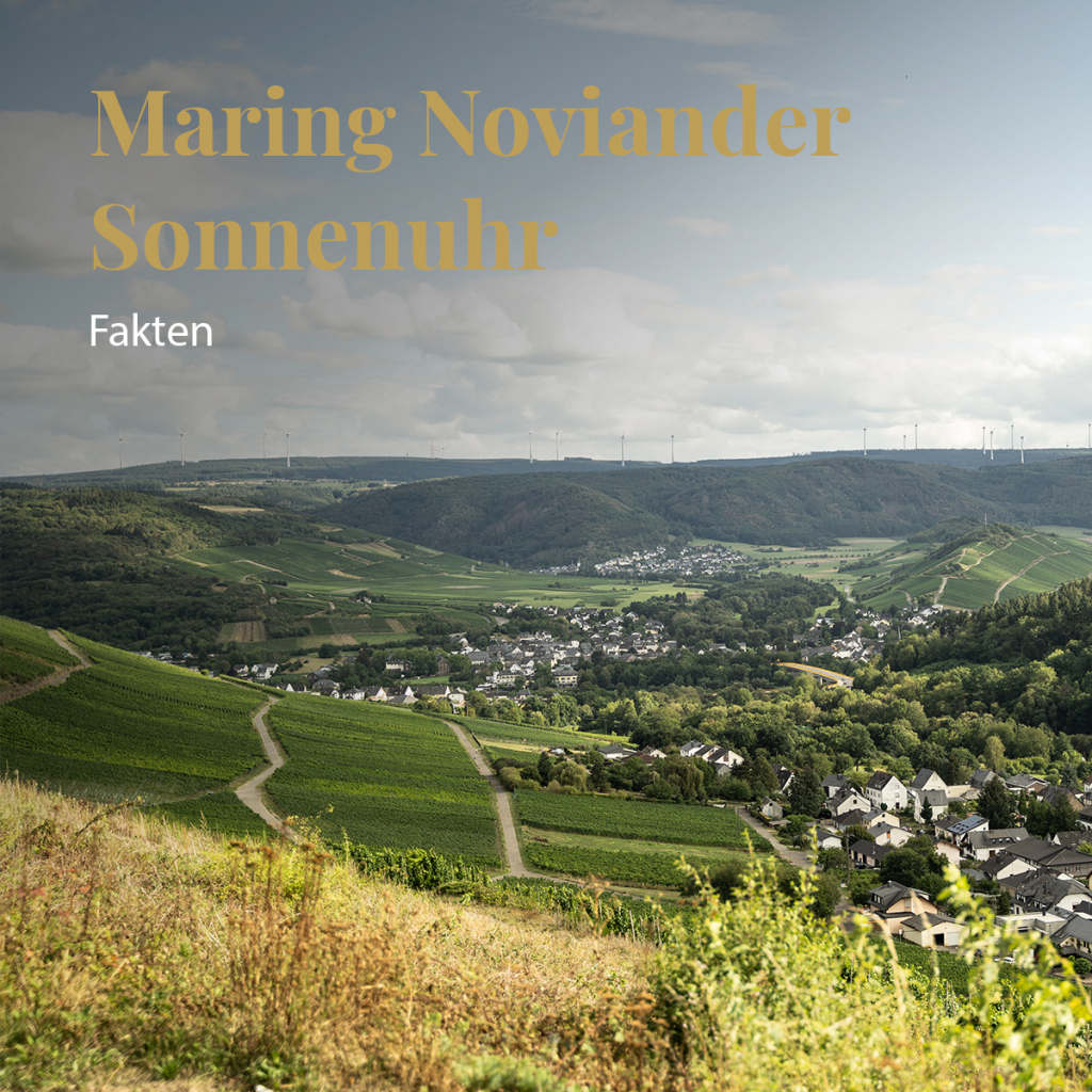 Maring Noviander Sonnenuhr - Weingut Hubertushof Lieser